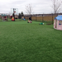 Artificial Grass Pinehurst Massachusetts School Back Yard