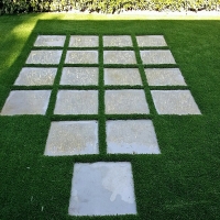 Fake Turf Easton Massachusetts Landscape Back Yard