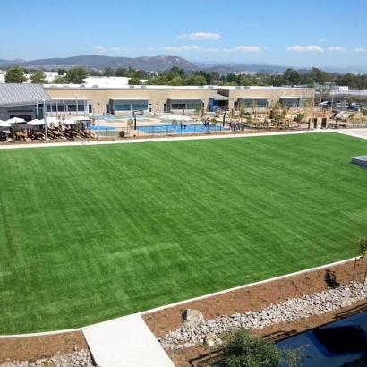 Fake Grass Stadium Middleton Massachusetts Pavers Front