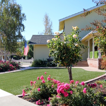 Synthetic Grass North Andover Massachusetts Landscape Front