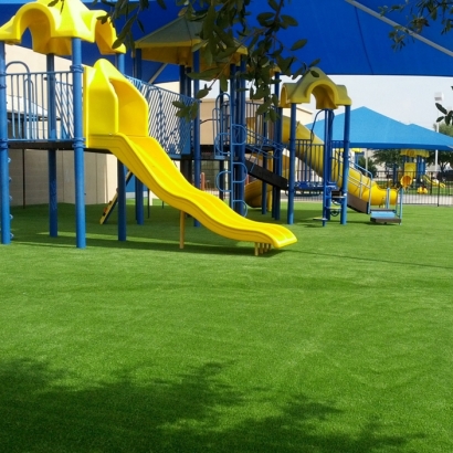 Synthetic Turf Marshfield Massachusetts School Front Yard