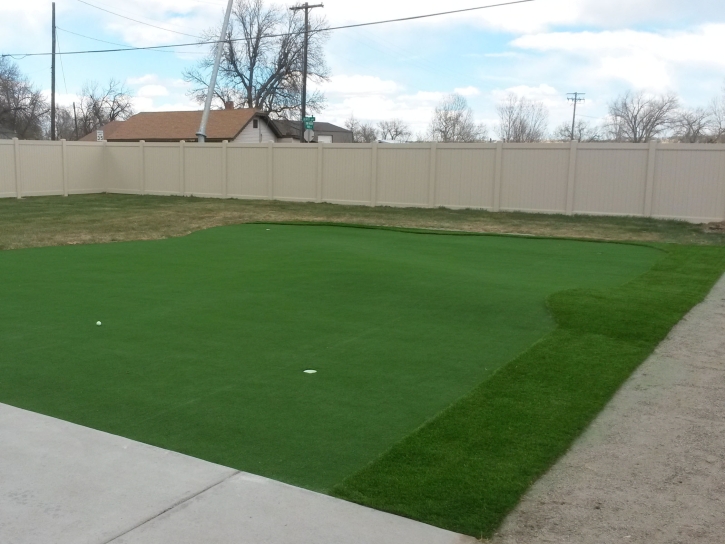 Fake Lawn Rehoboth, Massachusetts Backyard Putting Green, Backyards