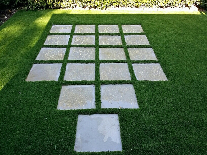 Fake Turf Easton Massachusetts Landscape Back Yard