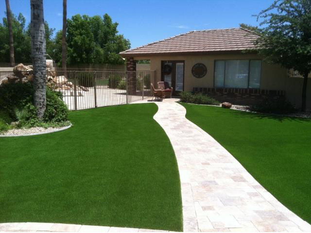 Grass Carpet Freetown, Massachusetts Backyard Deck Ideas, Front Yard