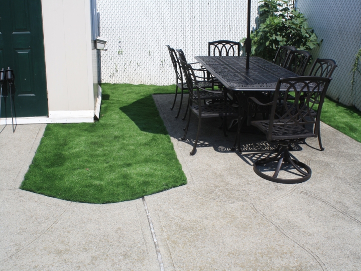 Synthetic Turf West Bridgewater Massachusetts Lawn Back